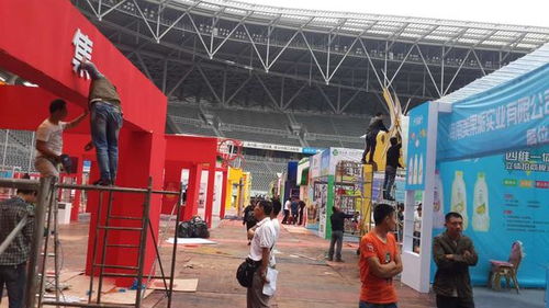 徐州饮品大会首日布展,快猫无人店,你闹哪样啊