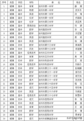 徐州公布“领军名师、带头优师、青年良师”，荣誉榜单助力教育质量提升